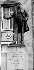 Brunner Statue at Northwich.